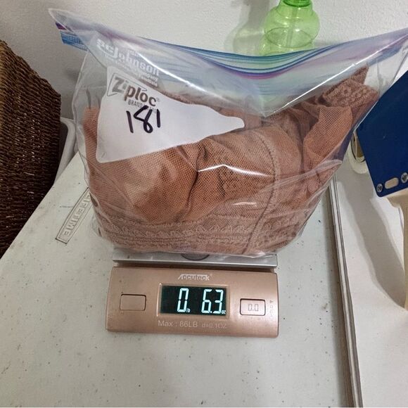 Tan Lace Kimono Longline Duster Boho Cottagecore Feminine Romantic Fairy Mesh - Picture 10 of 10